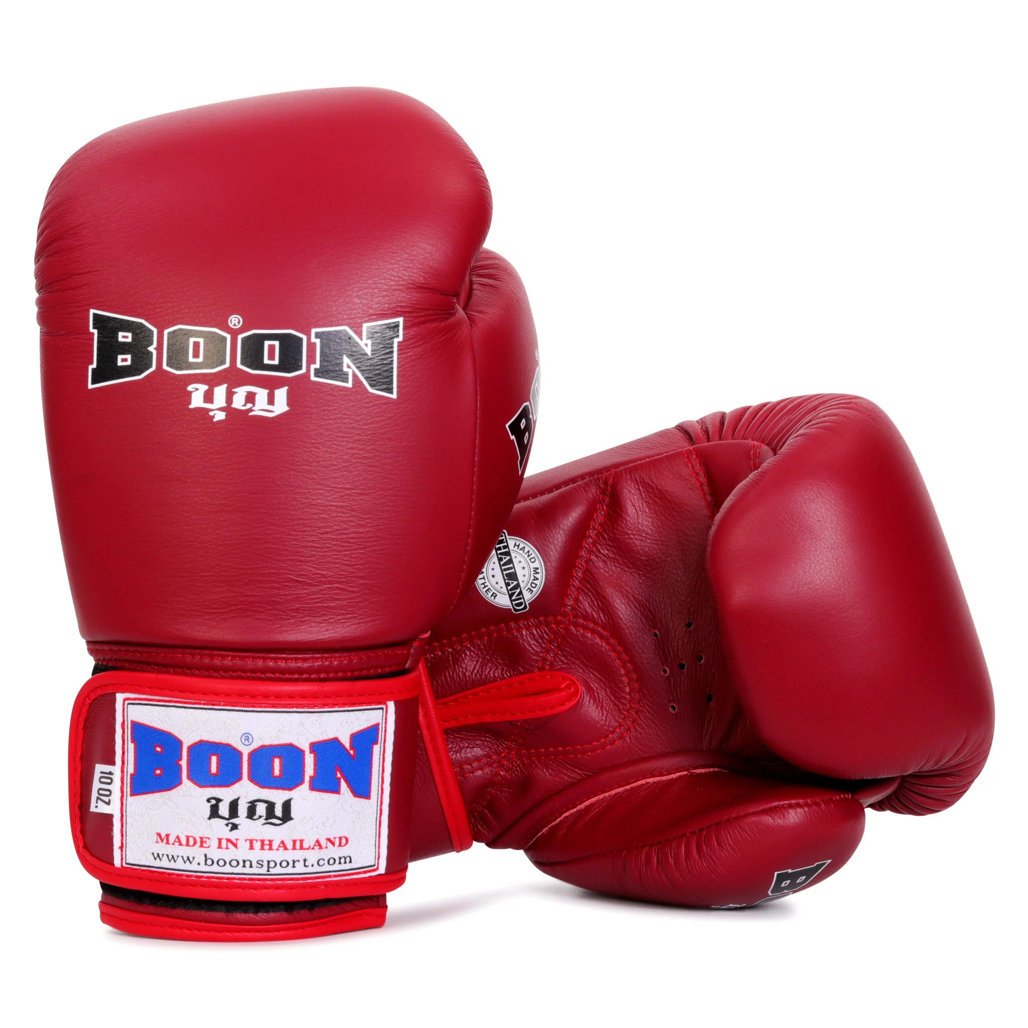 BGCABU Compact Velcro Glove Burgundy - Image 2