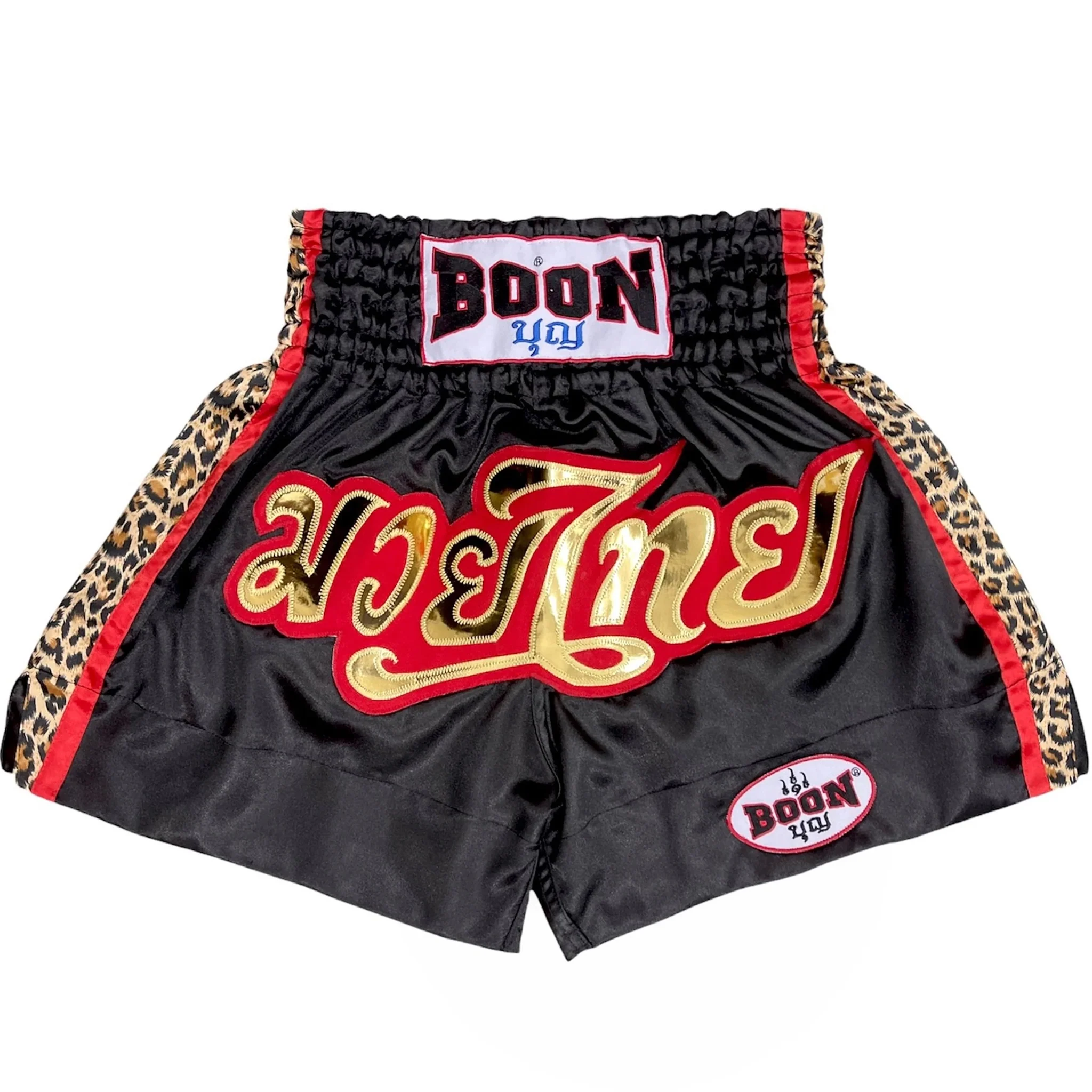 MT42 Muay Thai Shorts LEOPARD STRIPE