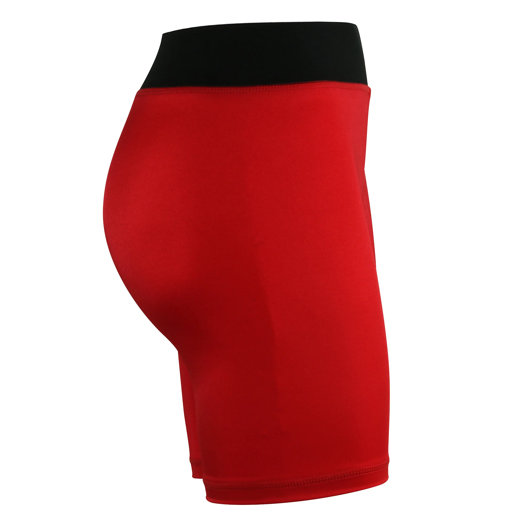 Long Red MMA Shorts MMLRD - Image 5