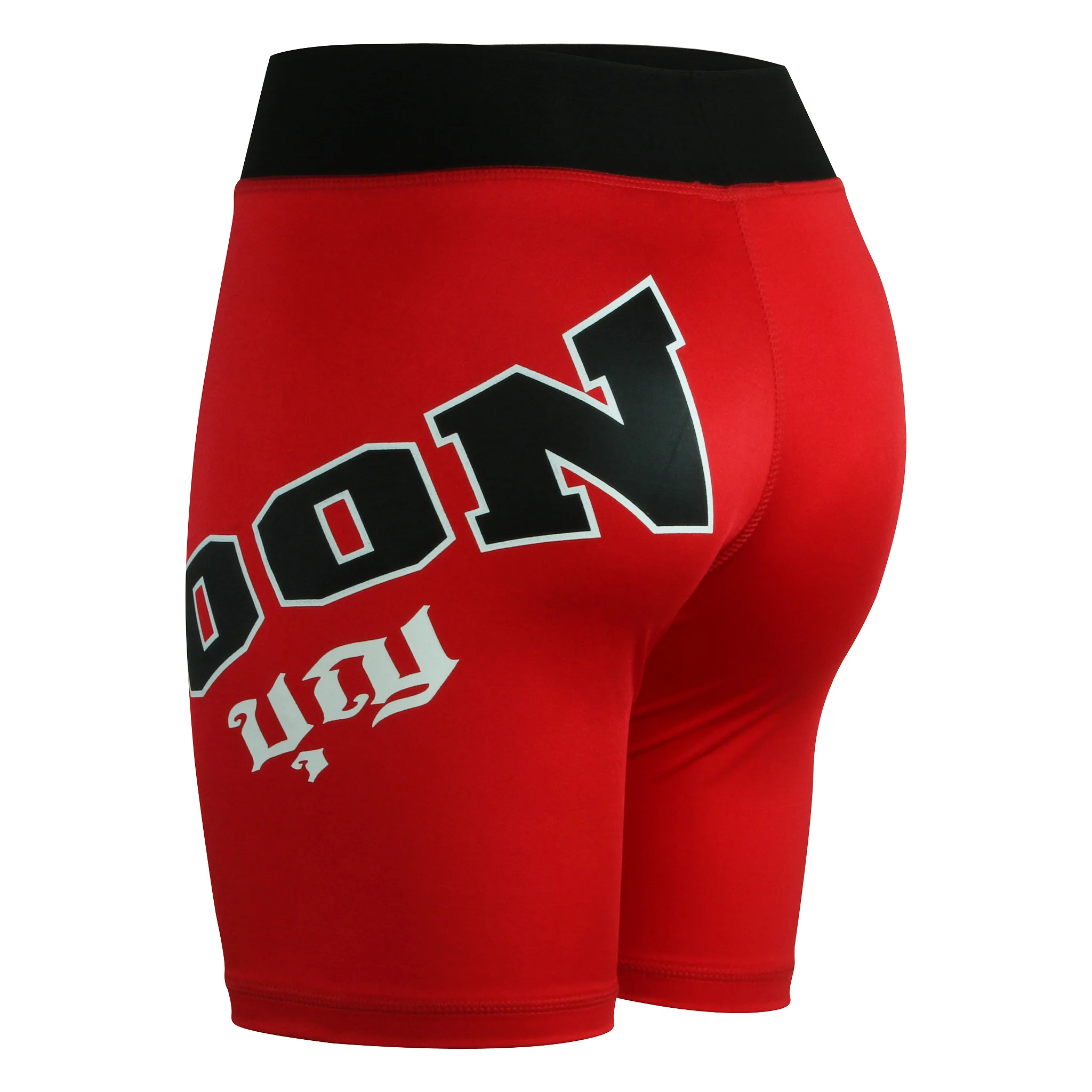 Long Red MMA Shorts MMLRD - Image 6