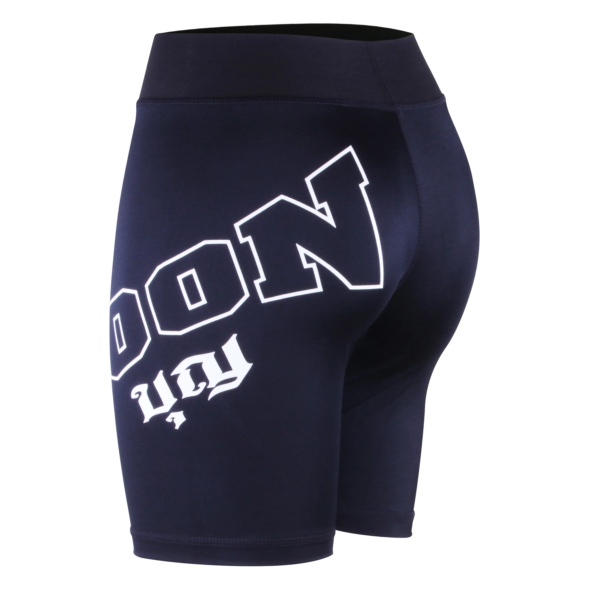 Long Black MMA Shorts MMLBK - Image 3