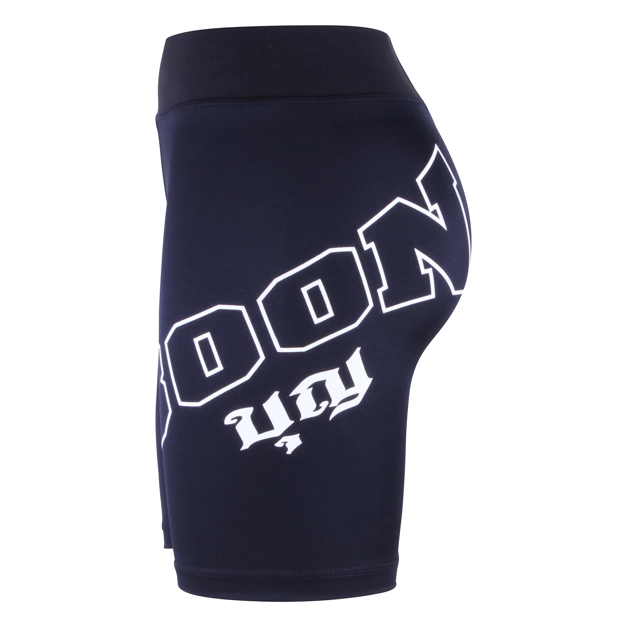 Long Black MMA Shorts MMLBK - Image 5