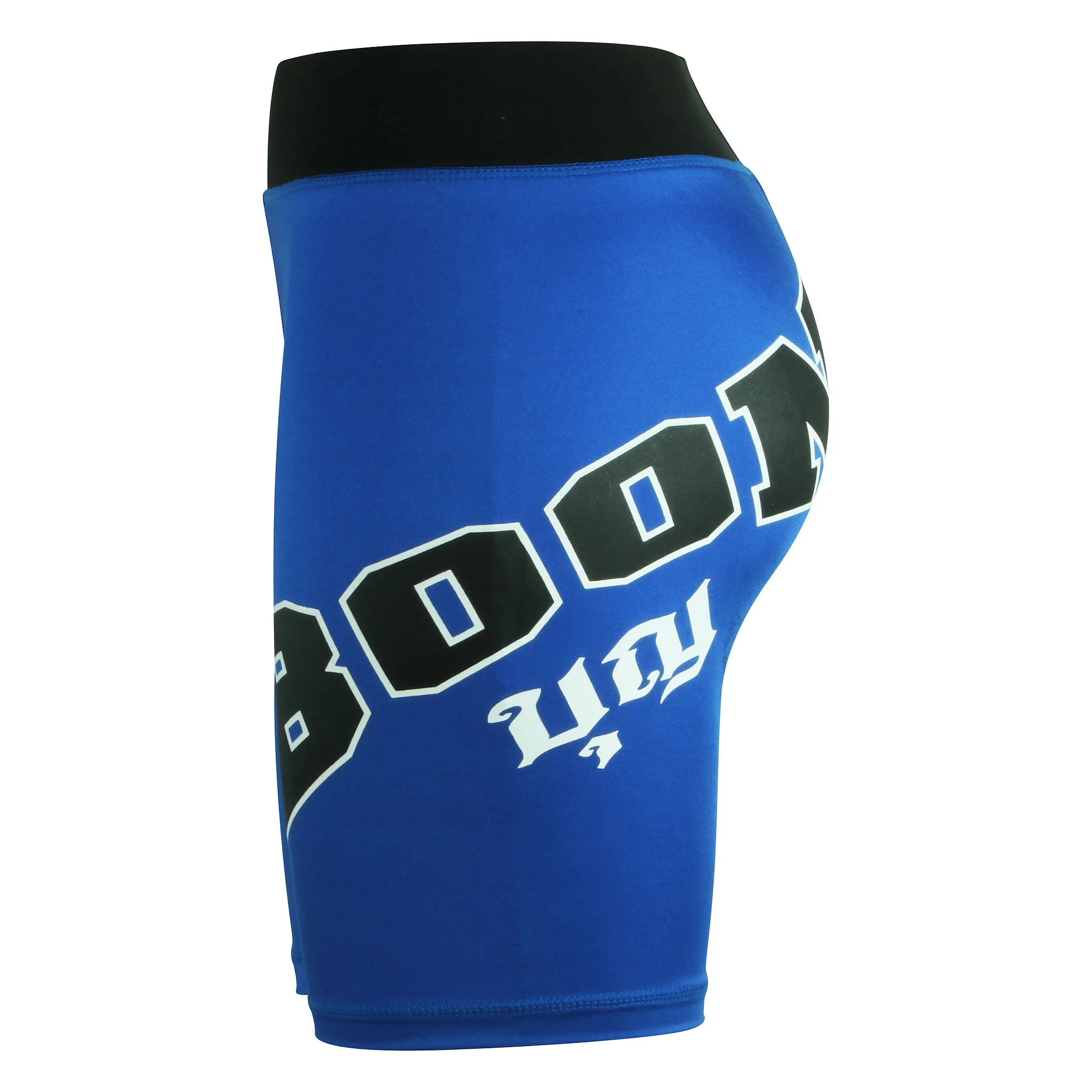 Long Blue MMA Shorts MMLBL - Image 2
